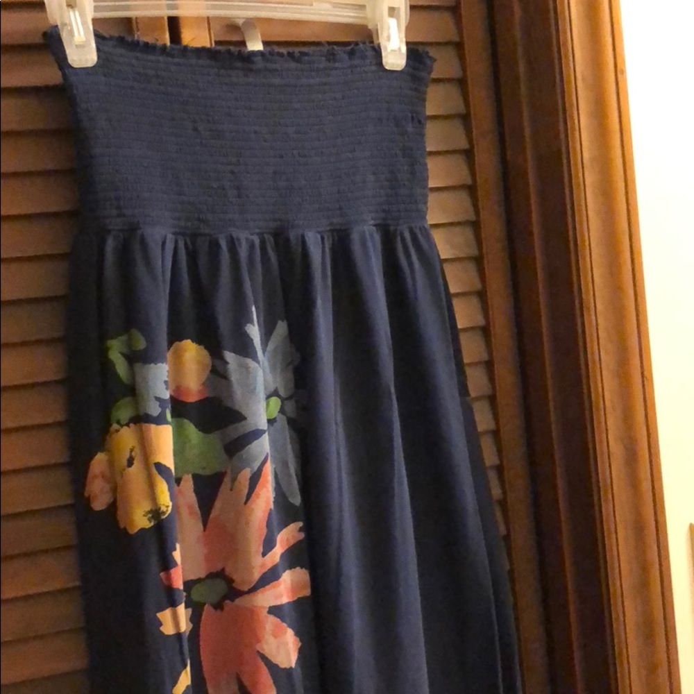 Strapless dress